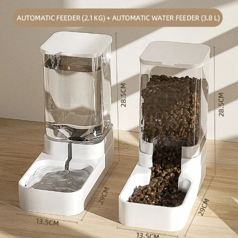 Gravity Pet Water & Food Dispenser